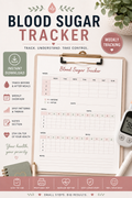 Blood Sugar Tracker Printable