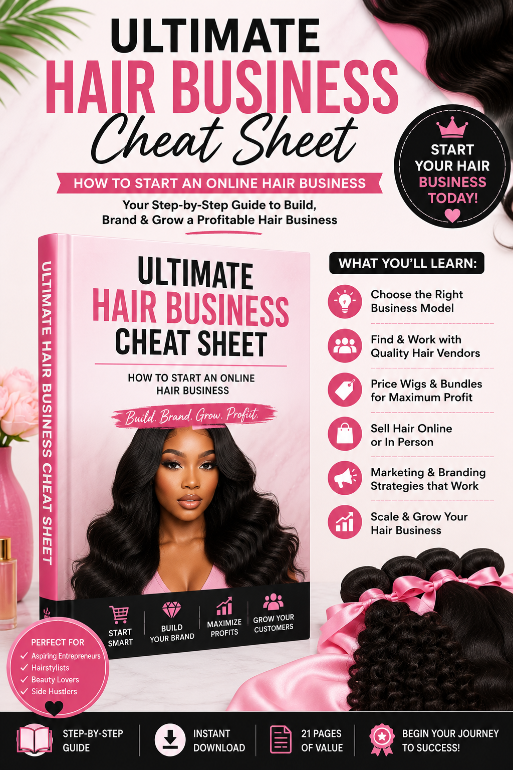 Ultimate Hair Business Cheat Sheet