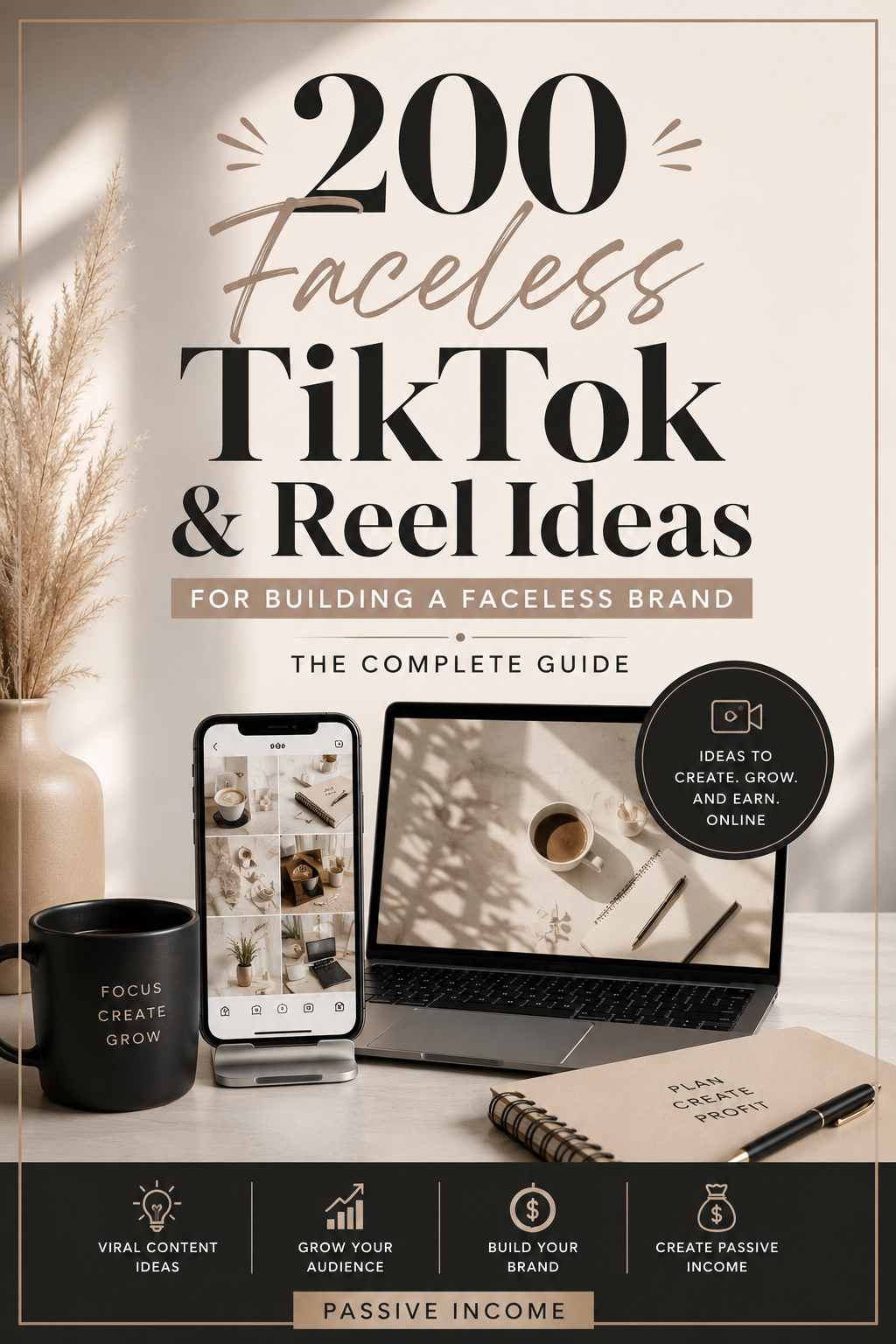 200 Faceless TikTok & Reels Ideas