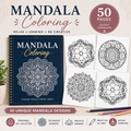 Mandala Coloring Worksheet Set