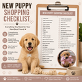 New Puppy Shopping Checklist