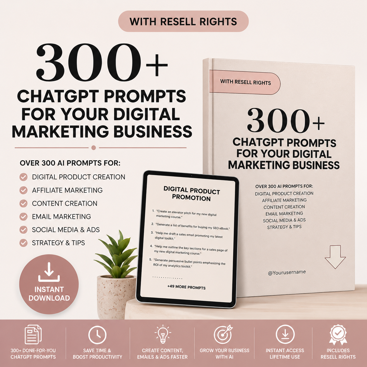 300+ ChatGPT Prompts for Your Digital Marketing Business