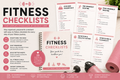 Fitness Checklist Bundle