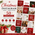 Christmas Instagram Post Template Bundle