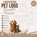 Pet Logs Bundle – The Ultimate Pet Planner & Tracker Collection