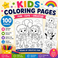 Kids Coloring Pages Bundle 2