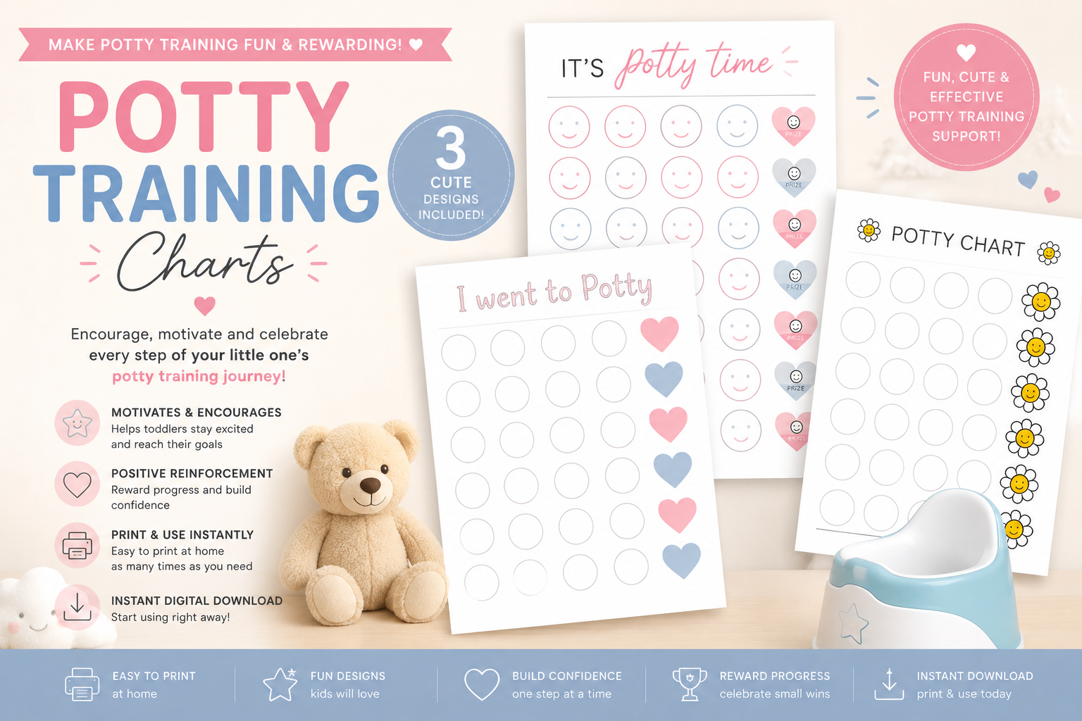 Potty Training Charts