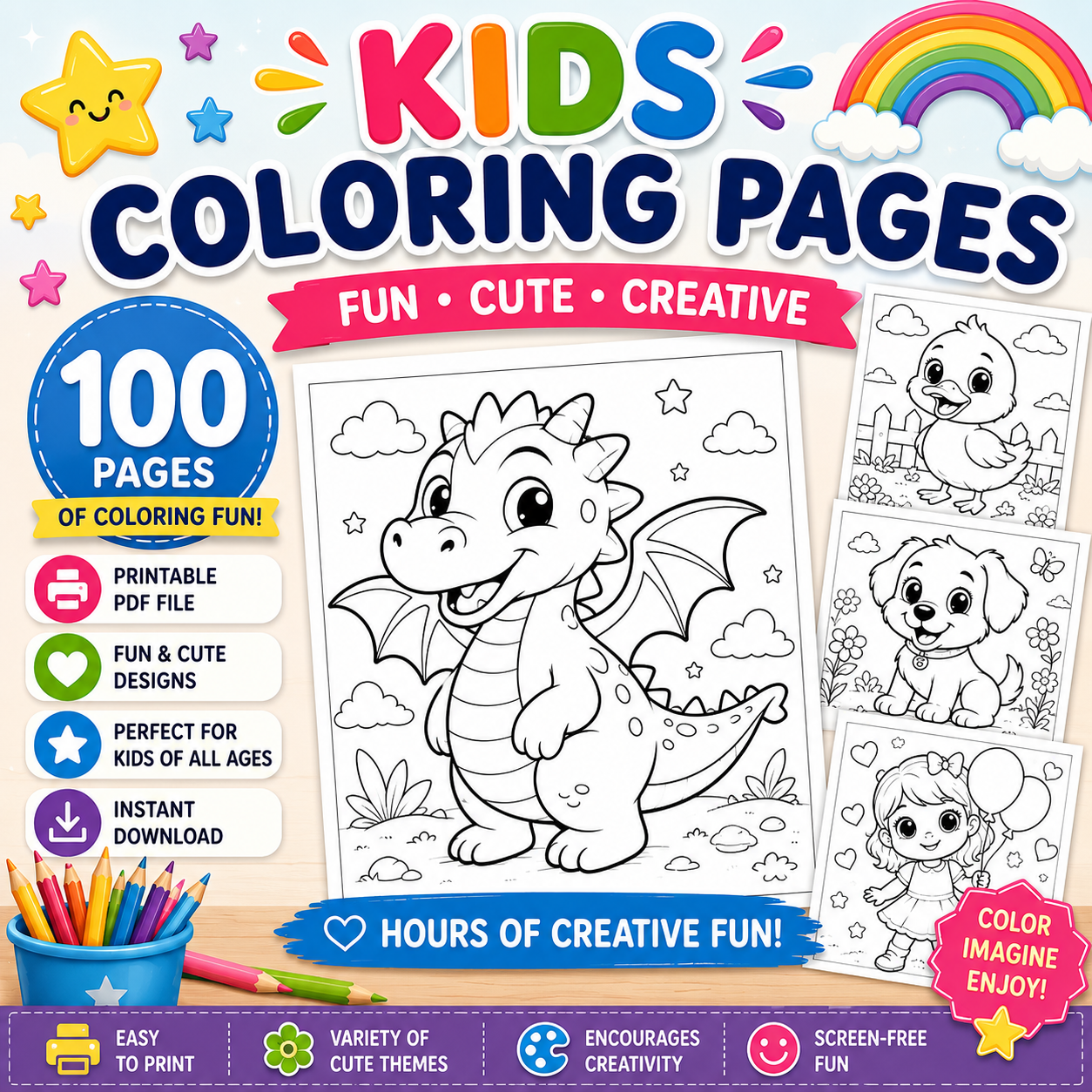 Kids Coloring Pages
