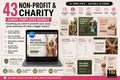 43 Non-Profit & Charity Canva Templates Bundle
