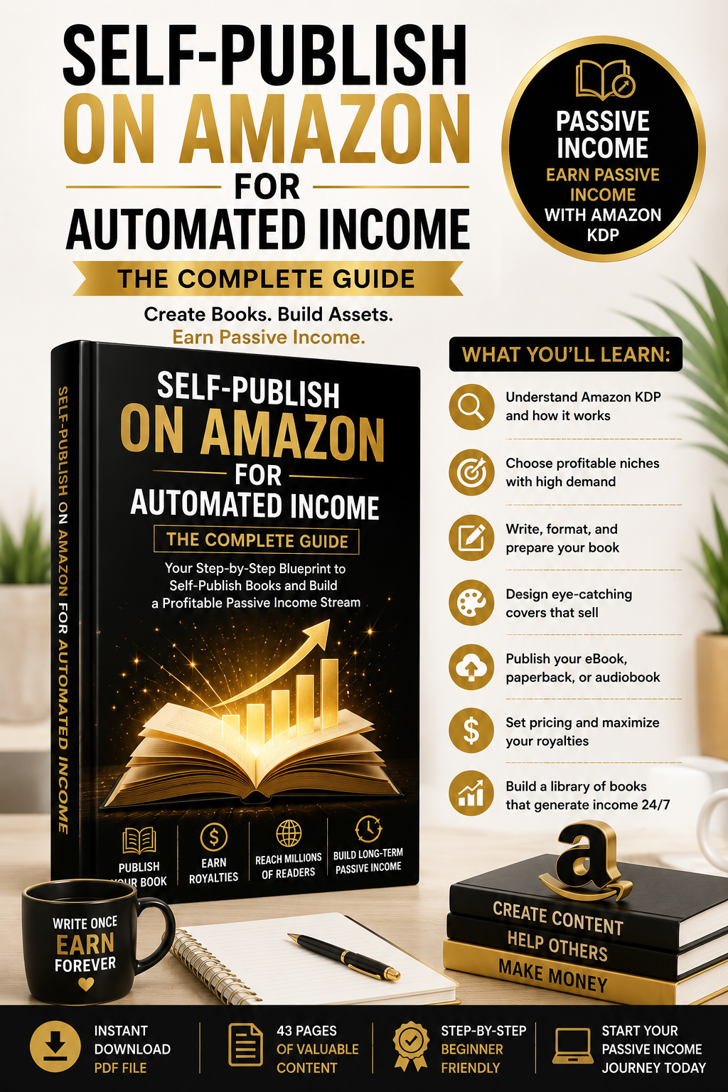 Passive Income with Amazon KDP