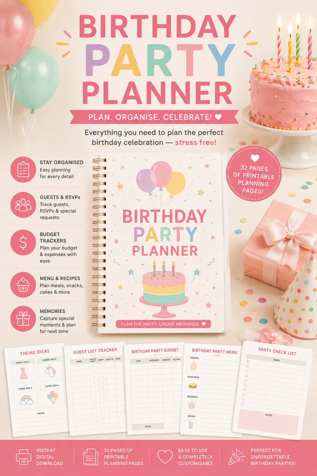 Birthday Party Planner