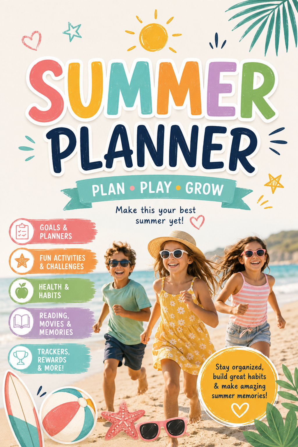 Kids Summer Planner