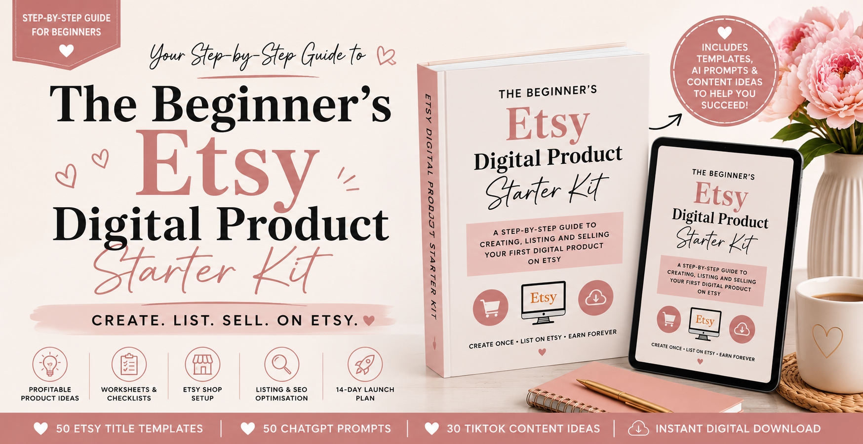 The Beginner's Etsy Digital Product Starter Kit